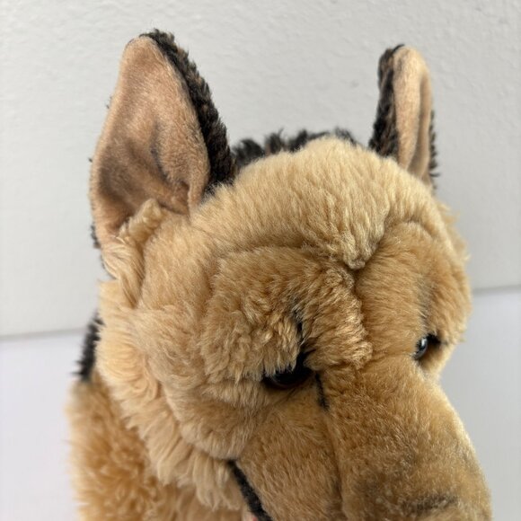 FAO Schwarz Toys R US German Shepard Puppy Dog Plush 2015 Stuffed Animal 13" - Picture 7 of 11